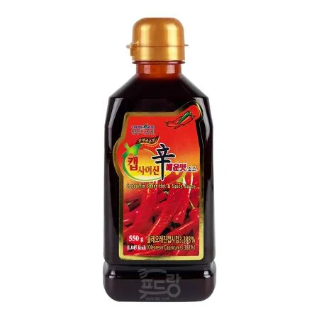 캡사이신[더진한,매운맛소스,액상]550g