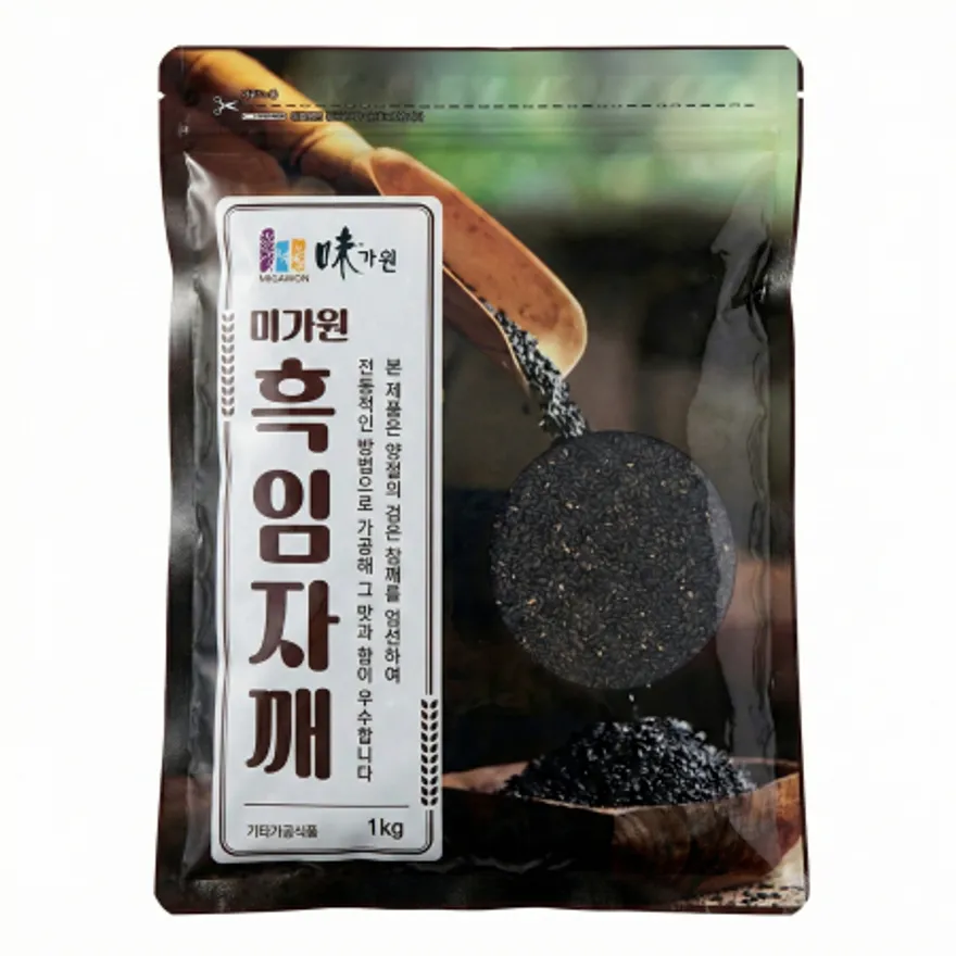 미가원 흑임자 검은참깨 1kg 이미지
