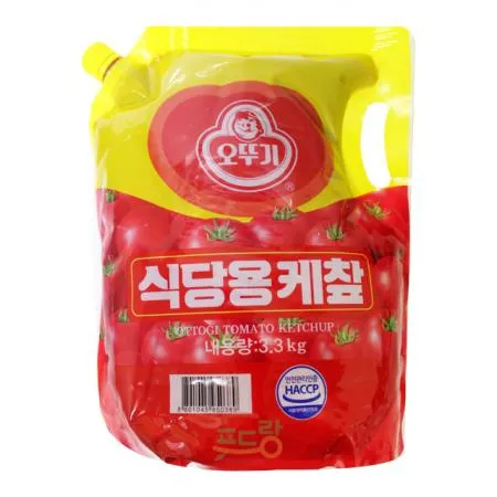 케찹[오뚜기,토마토케찹,케찹,스파우트팩]3.3kg