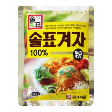 솔표겨자[솔표,겨자분]200g