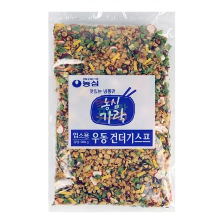 농심 우동고명 건더기스프 500g 이미지