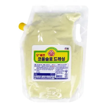코울슬로드레싱[오뚜기,샐러드,스파우트팩]3kg