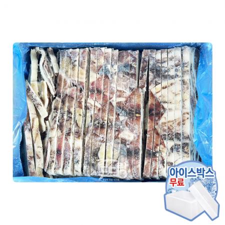 냉동 대왕오징어채[페루&칠레,중국산,냉동,절단채,몸채]4kg[랜덤발송]