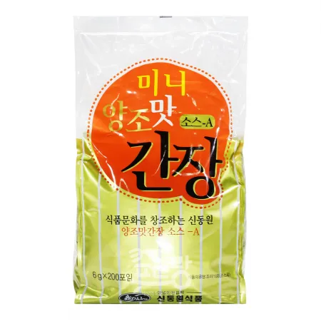 봉지간장[신동원,포장미니간장,양조맛간장]6ml