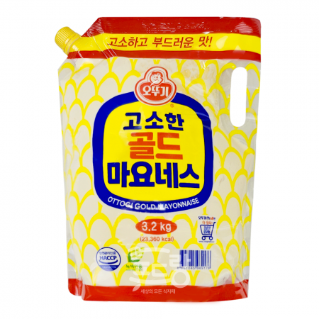 [한정행사]골드마요네즈[오뚜기,스파우트펙] 3.2kg