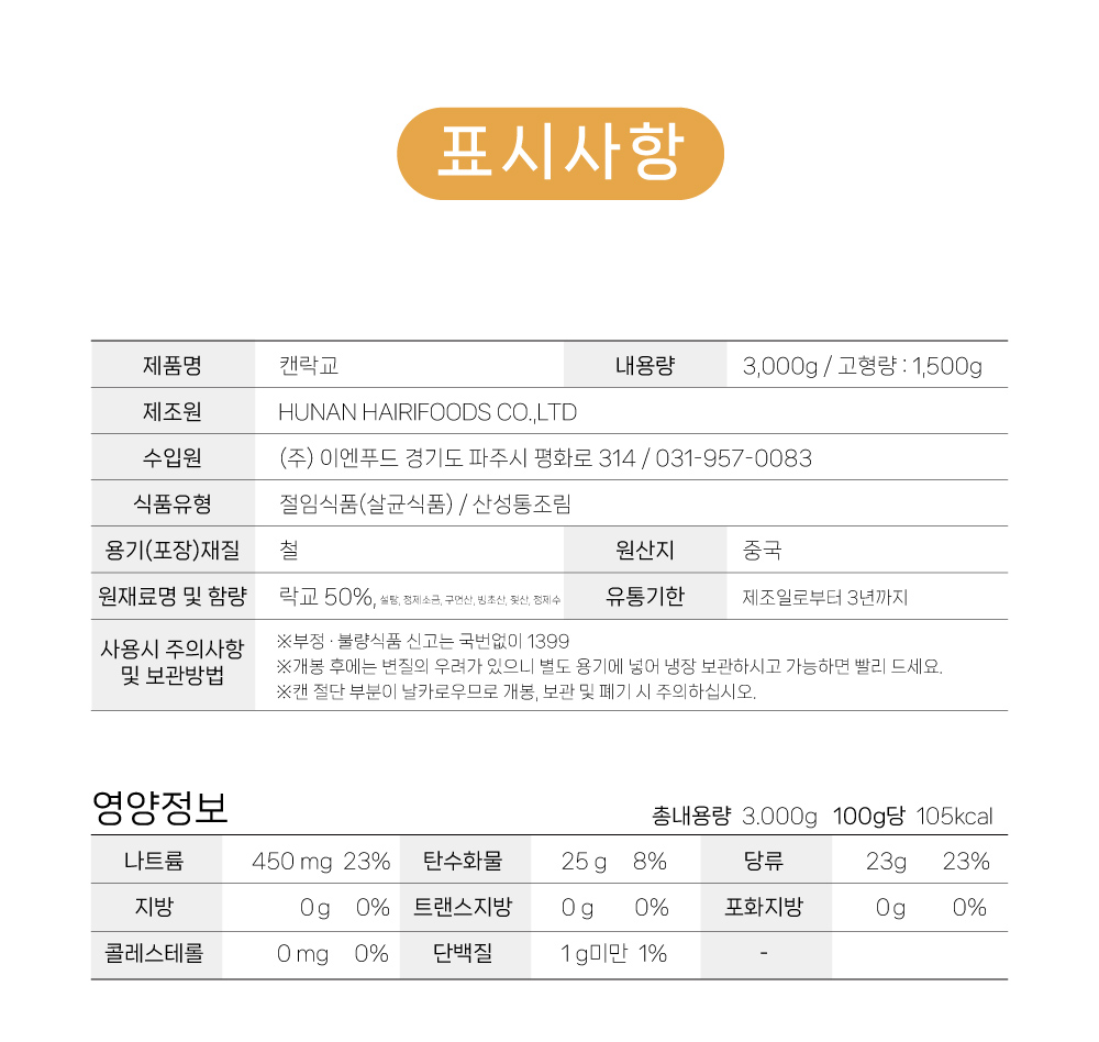 상품정보제공고시