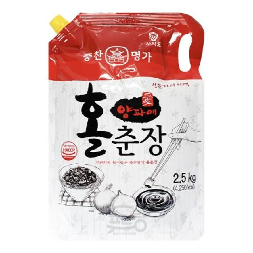 중찬명가 양파애 홀춘장 2.5kg 이미지