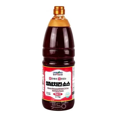 청우 더진한 치킨양념소스(매운맛) 2.1kg