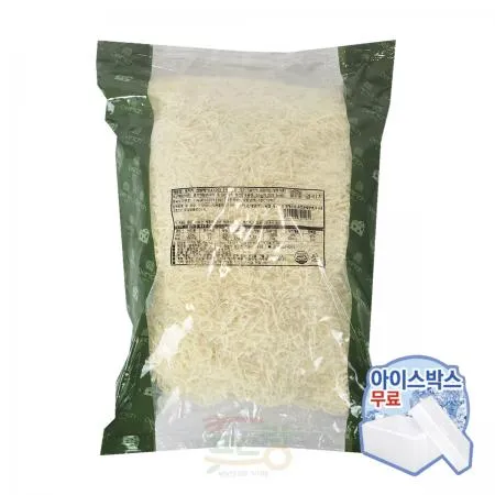 눈꽃치즈[델리치,엔젤헤어피자치즈,토핑,냉동]2kg