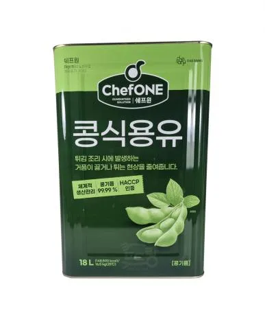 식용유[쉐프원,대상대두유100%]18L