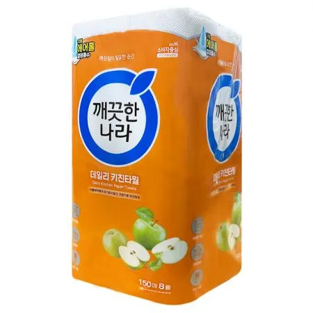 깨끗한나라 키친타올 150매 8롤