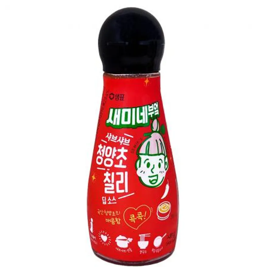 새미네 샤브 청양초칠리 285g x 12개 이미지