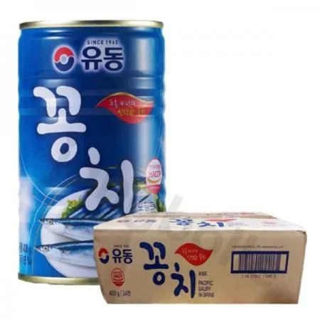 유동 꽁치 400g 1박스 24개