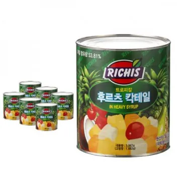 리치스 트로피칼 후르츠 칵테일 3kg (1박스 6개)