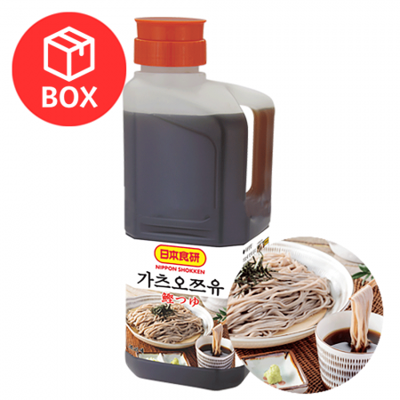 쇼켄 가츠오 모밀쯔유 2kg 1박스(6개입)