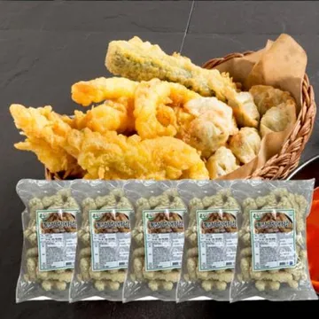 씨밀레 드림애 통살오징어튀김 1kg 5팩 세트