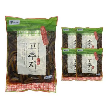 옛한옥마을 고추지 4kg 1박스 4개입