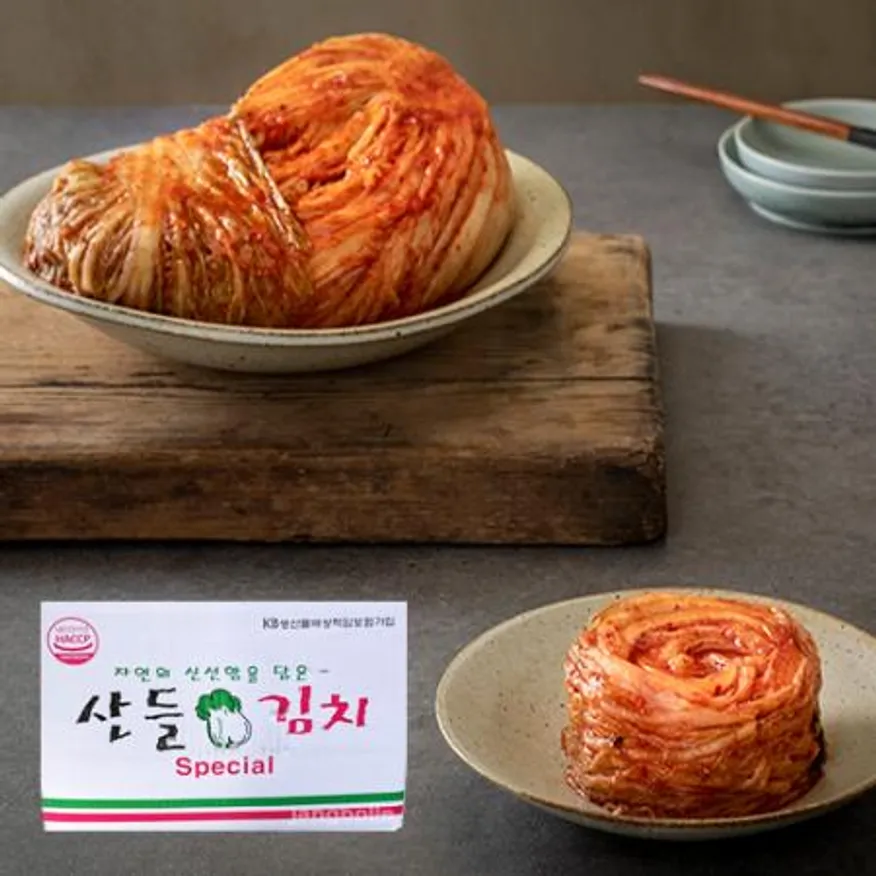 산들 국산 김치 스페셜 10kg 이미지