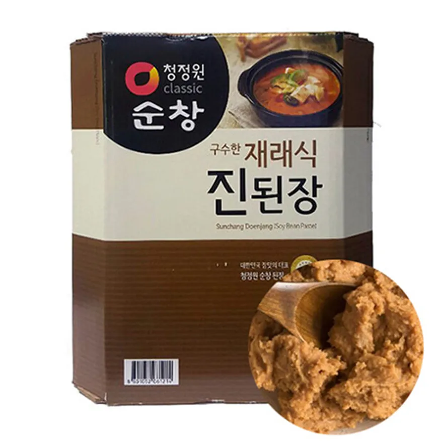 청정원 순창 구수한 재래식 진된장 14kg 이미지