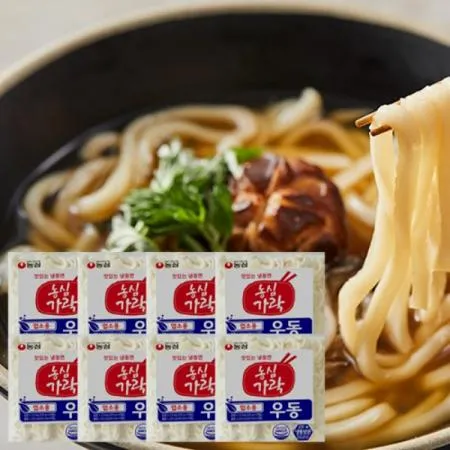 농심 가락우동면 230g*5입 8봉 1박스
