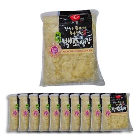 동보식품 백색 초생강 1.3kg 1박스 10개입