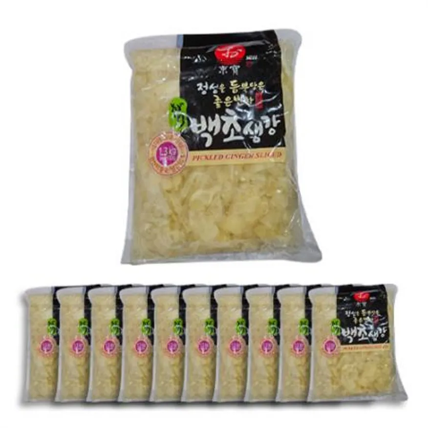 동보식품 백색 초생강 1.3kg 1박스 10개입 이미지