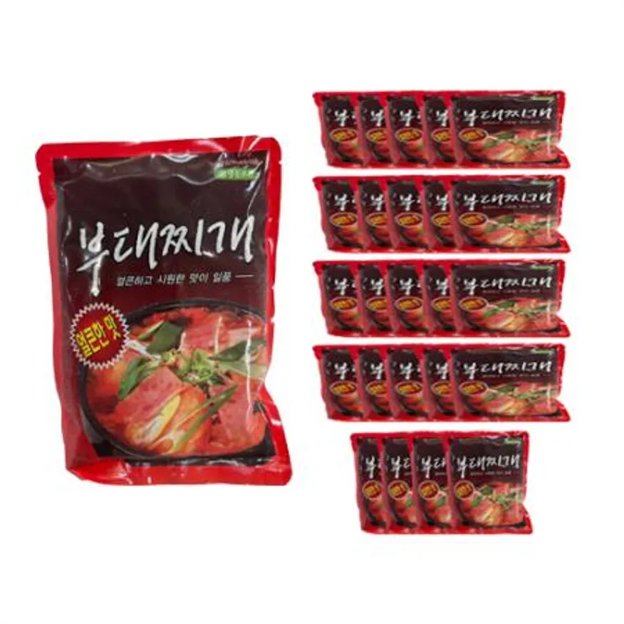 남양 부대찌개 얼큰한맛 500g 1박스 25개입 이미지