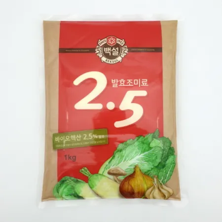 백설 2.5바이오핵산 1kg 1박스(20개) 이미지