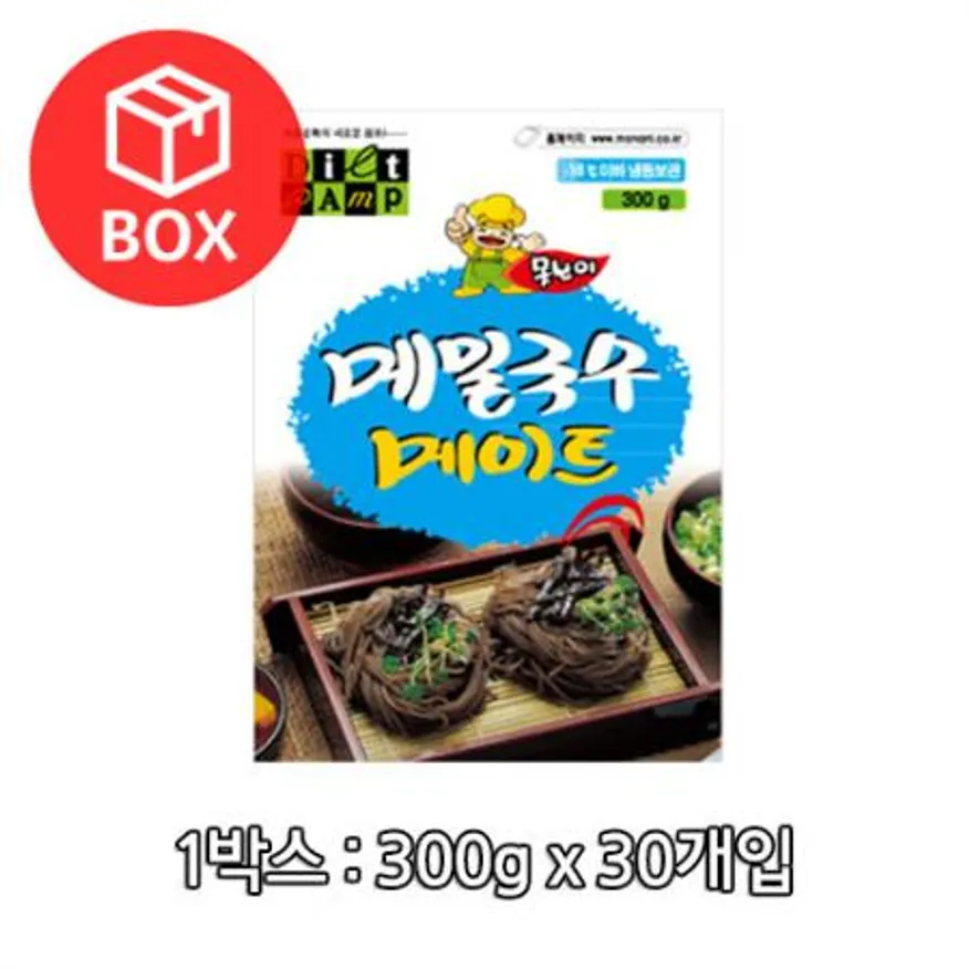 못난이 메밀국수 메이트 300g 1박스(30개) 이미지