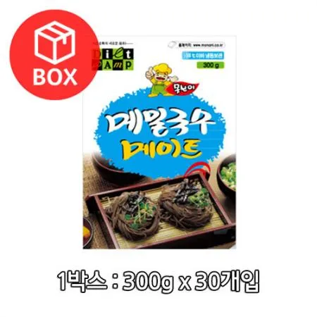 못난이 메밀국수 메이트 300g 1박스(30개)