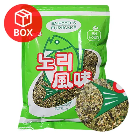 이엔푸드 노리풍 후리가께[초록] 500g 1박스(10개입)