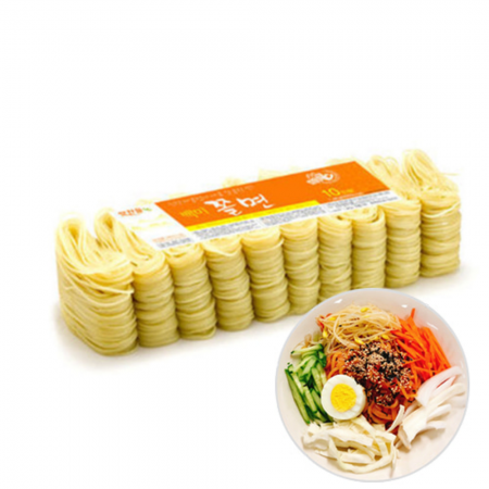 맛찬들 백미 쫄면사리 2kg 1박스(6개)