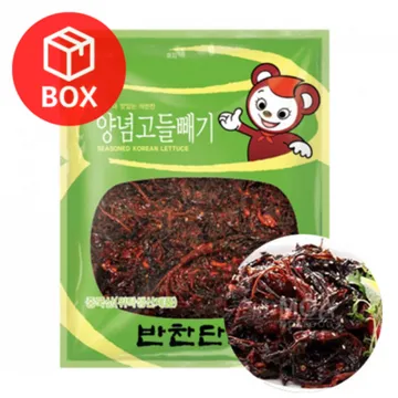 반찬단지 고들빼기 4kg 1박스 4개입