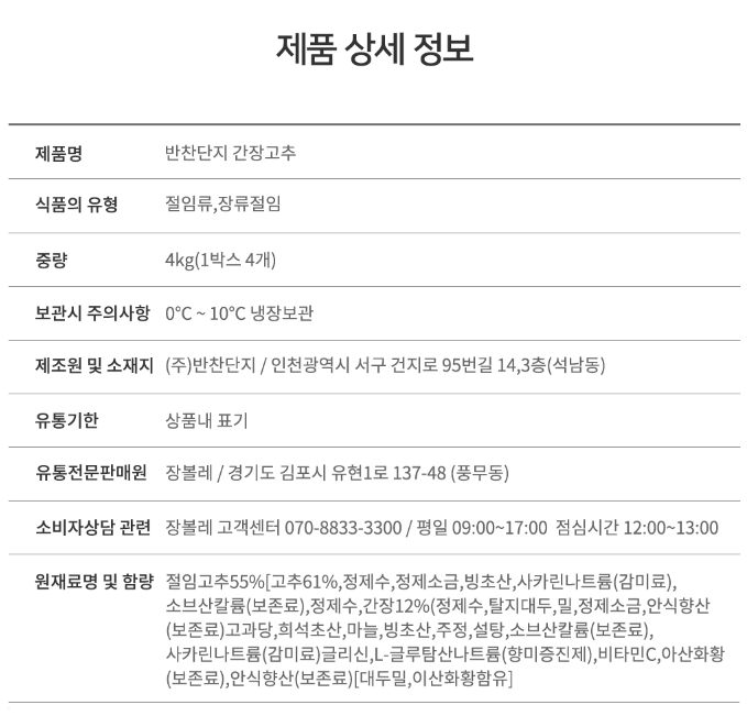 상품정보제공고시