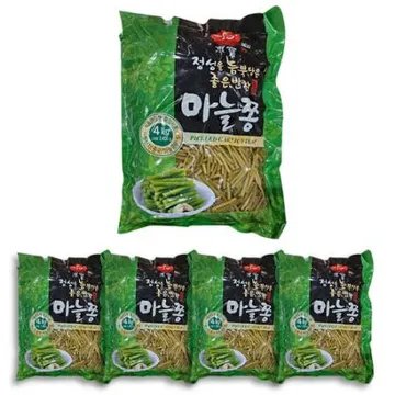 동보식품 식초마늘쫑 4kg 1박스 4개입