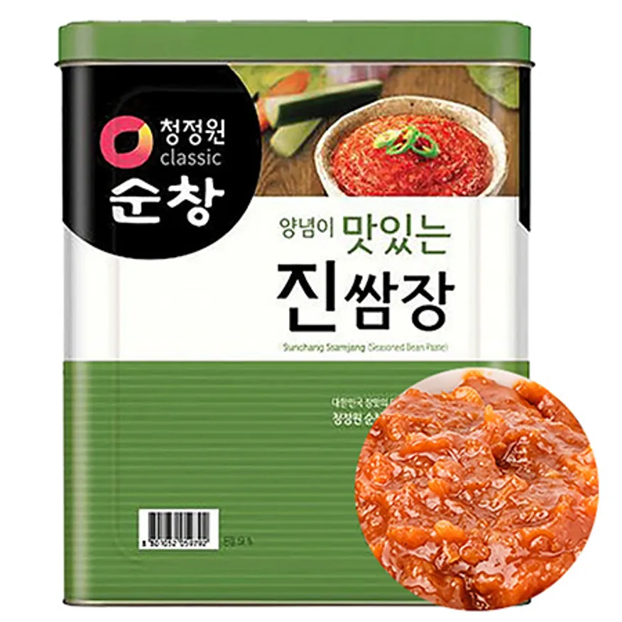 청정원 순창 양념이 맛있는 진쌈장 14kg 이미지