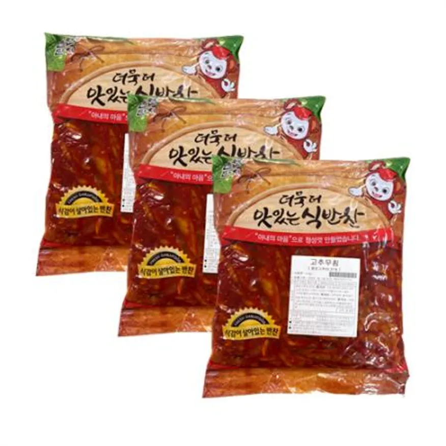 반찬단지 고추무침 4kg 1박스 3개 이미지