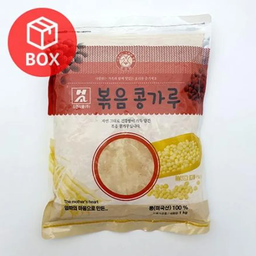 소연식품 토끼표 볶음콩가루 100% 1kg 1박스 10개입 이미지