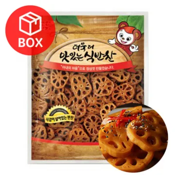 반찬단지 연근조림 4kg 1박스 4개입