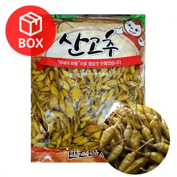 반찬단지 산고추 4kg 1박스 4개입