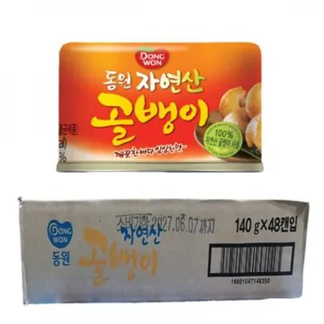 동원 자연산골뱅이 140g 1박스 48개