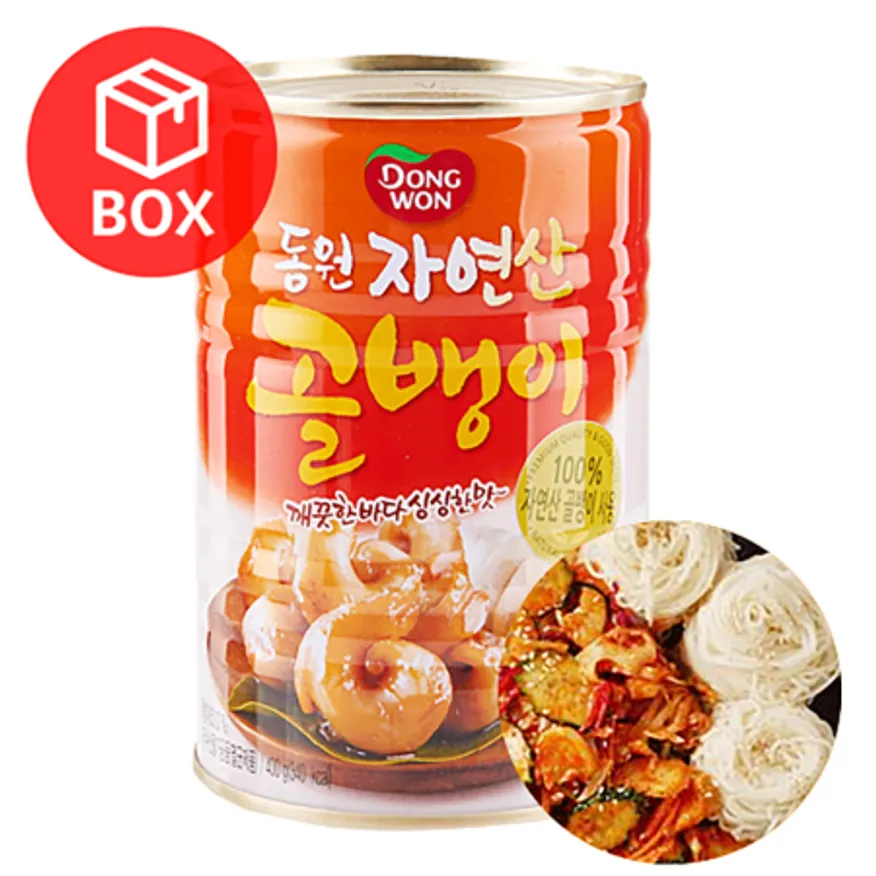 동원 자연산 골뱅이 400g 1박스(24개입) 이미지