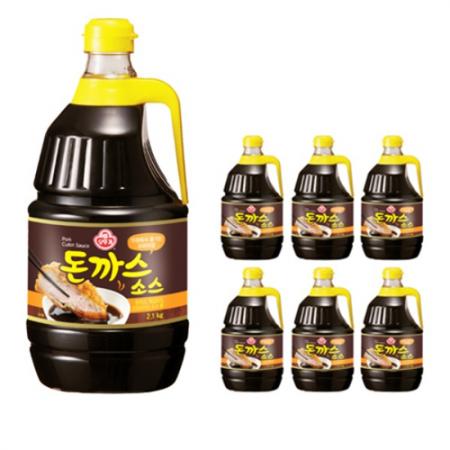 오뚜기 돈까스소스 2.1kg 1박스 6개