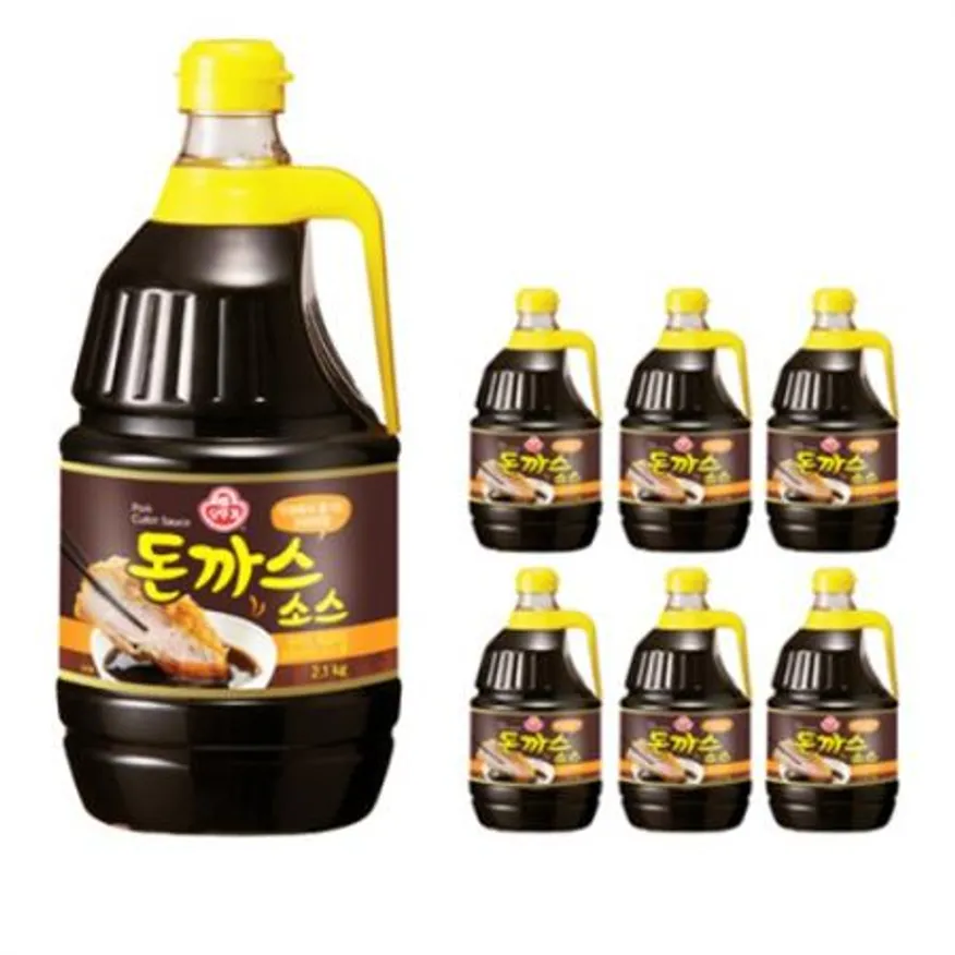 오뚜기 돈까스소스 2.1kg 1박스 6개 이미지