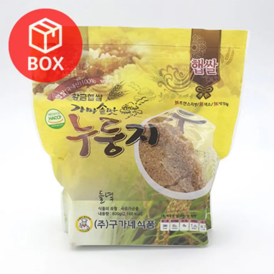 구가네 황금햅쌀 가마솥맛 누룽지 골드 600g (10개입) 이미지
