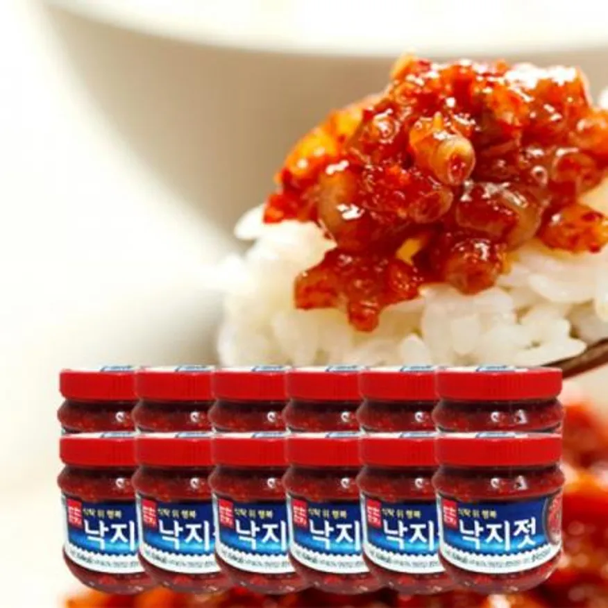 반찬단지 낙지젓PET 1kg 1박스 12개 이미지