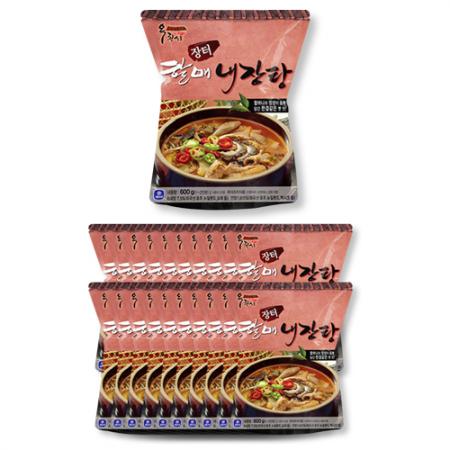 옥천 장터할매 소내장탕 600g 20팩 세트 이미지