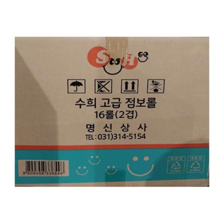 수희 고급 점보롤 16롤(2겹) 1박스
