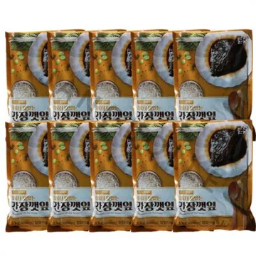 반찬단지 간장깻잎 1kg 1박스 10개