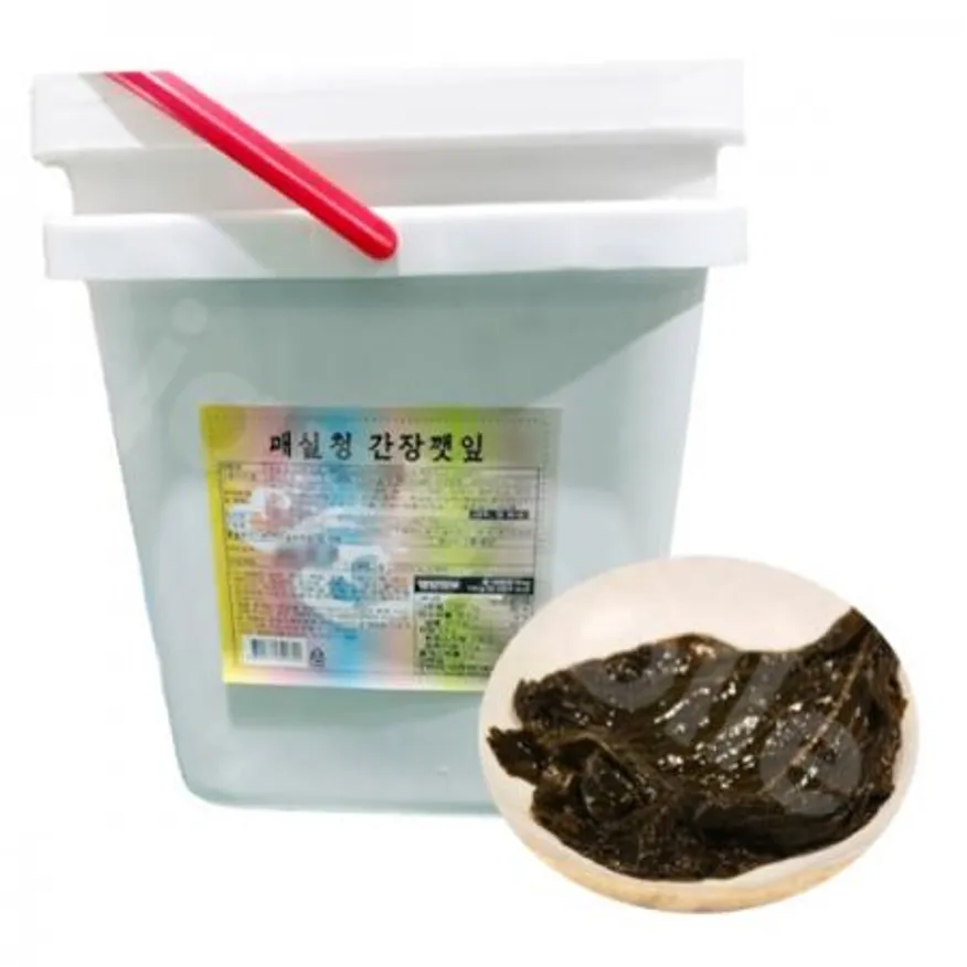 그린이에프앤에스 맛두레 매실청 간장깻잎 10kg 이미지